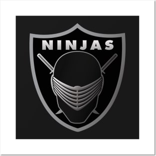 Ninjas Posters and Art